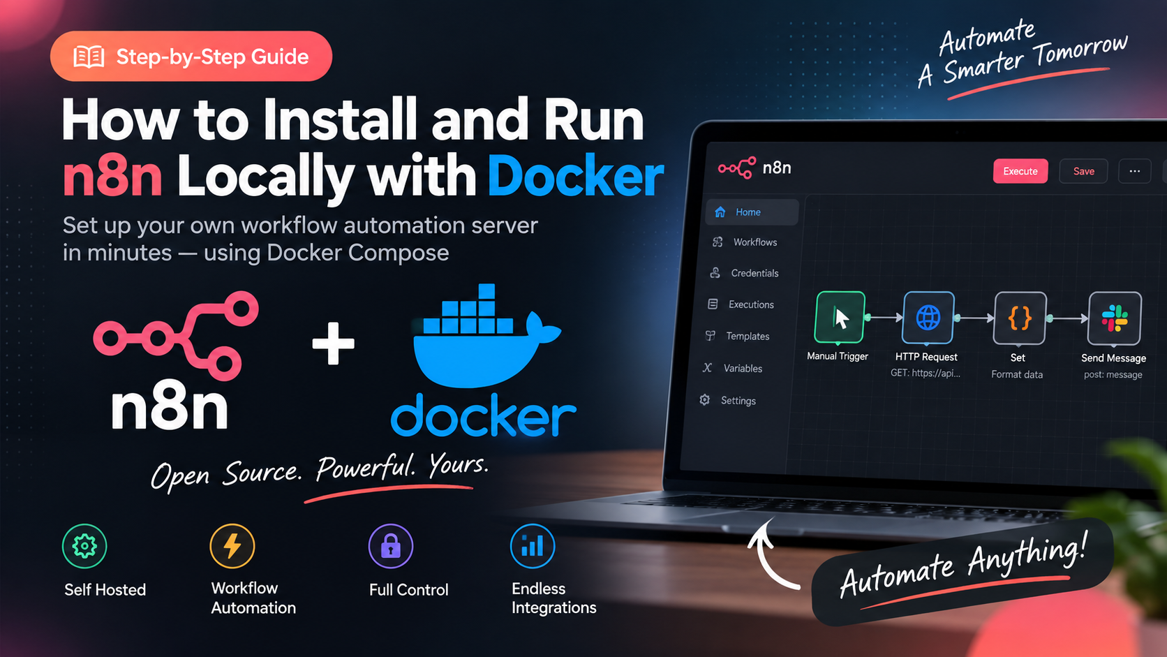 How to Install and Run n8n Locally with Docker